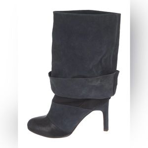 See By Chloe suede and leather mid calf boots